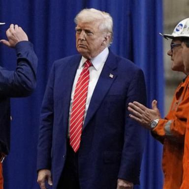 VIDEO: President Trump promises to double tariffs on foreign-made steel