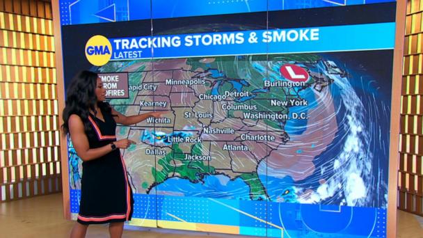 Midwest air quality concerns from Canadian wildfires