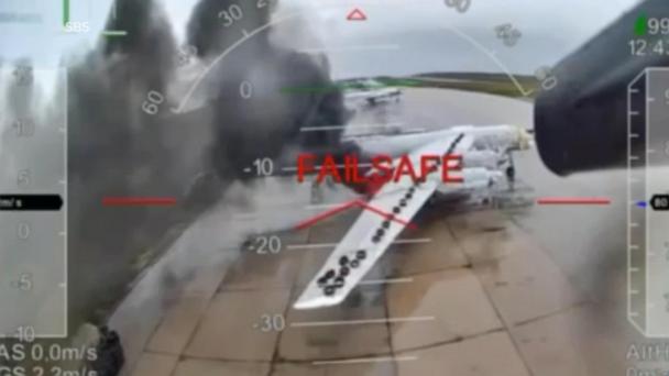 Ukraine drone attacks target military air bases inside Russia
