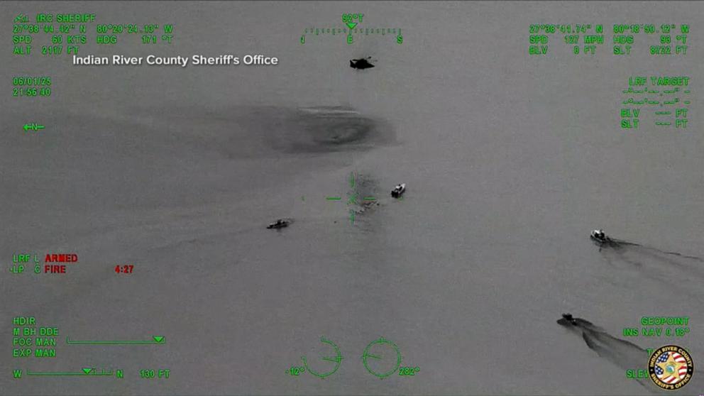 Helicopter rescues 3 survivors of small Florida plane crash | GMA