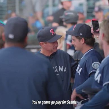 VIDEO: New Seattle Mariners player picks up walk-off win in major league debut