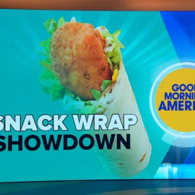 VIDEO: Snack wrap battle between McDonald’s and Popeyes