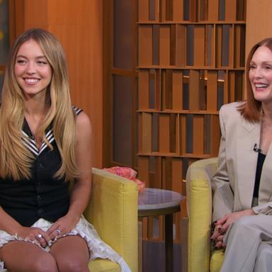 VIDEO: Sydney Sweeney and Julianne Moore discuss new film