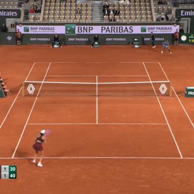 VIDEO: Americans face off in French Open
