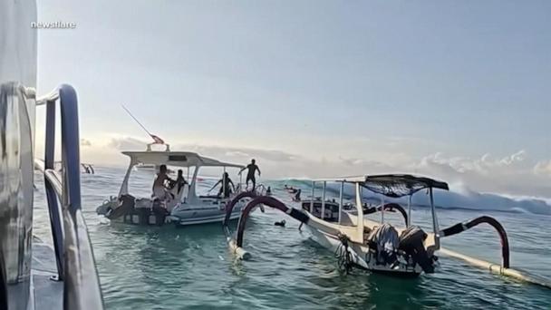 Passengers speak out after tourist boat capsizes off coast of Bali