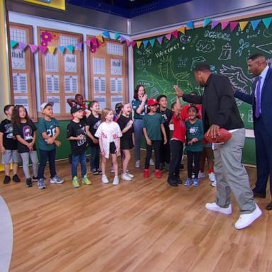 VIDEO: Saquon Barkley gets ready to surprise Philadelphia teacher