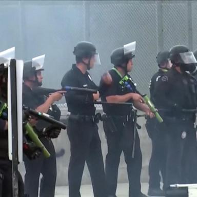 VIDEO: LA protests breakout after ICE raids across the city