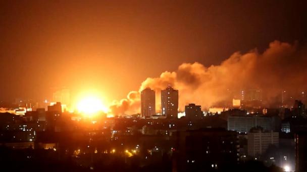 Russia responds to Ukraine's drone strikes with a barrage of missiles