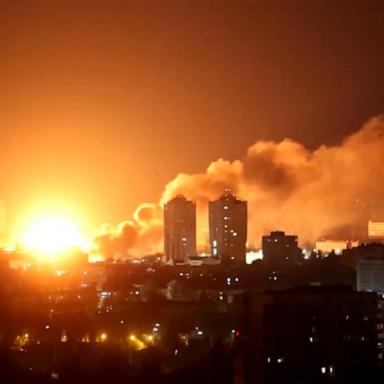 VIDEO: Russia responds to Ukraine's drone strikes with a barrage of missiles
