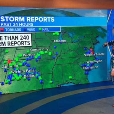 VIDEO: Severe storms slam the South