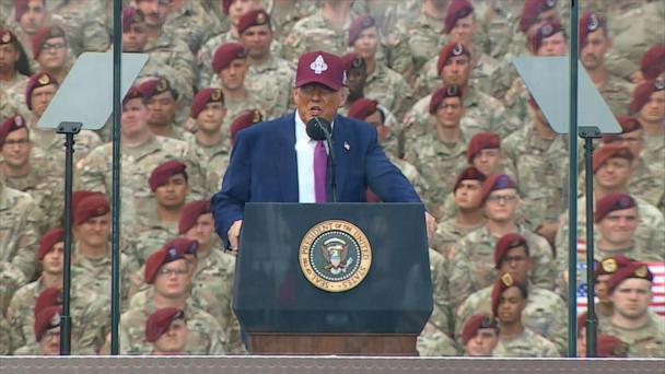 Trump defends show of force in LA amid protests