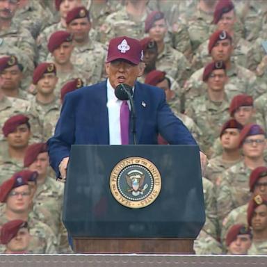 VIDEO: Trump defends show of force in LA amid protests