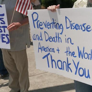 VIDEO: CDC employees walk out after vaccine panel disbanding