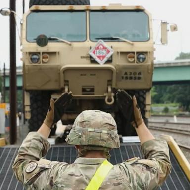 VIDEO: Preparations gear up for Trump’s military parade