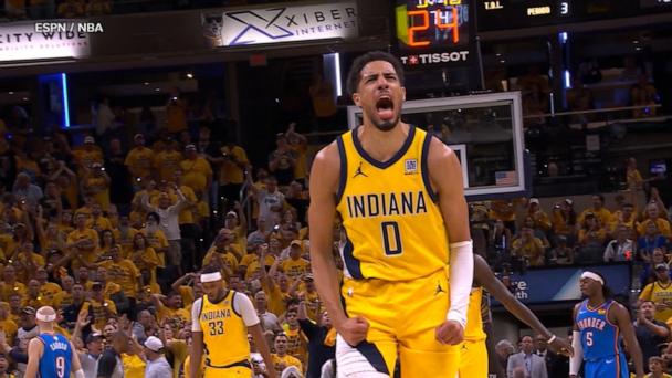 Pacers win Game 3 over Thunder