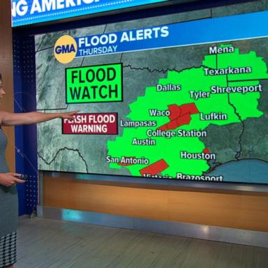 VIDEO: Flood warning in the South