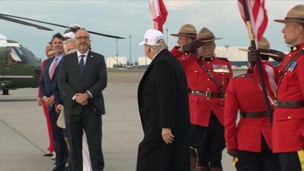 Trump arrives in Canada to meet with leaders at G7 summit