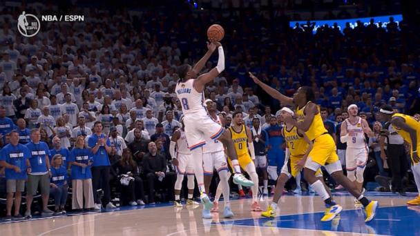 Thunder beat Pacers in pivotal Game 5 of NBA Finals