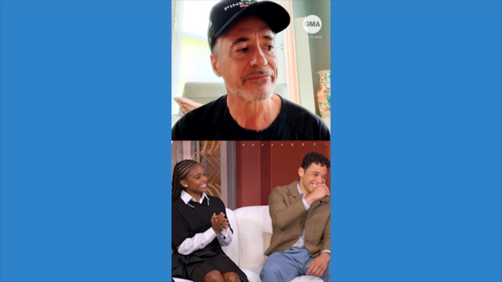 VIDEO: Robert Downey Jr. surprises ‘Ironheart’ cast with sweet message