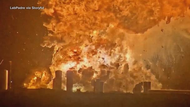 SpaceX Starship explodes during routine pre-flight test