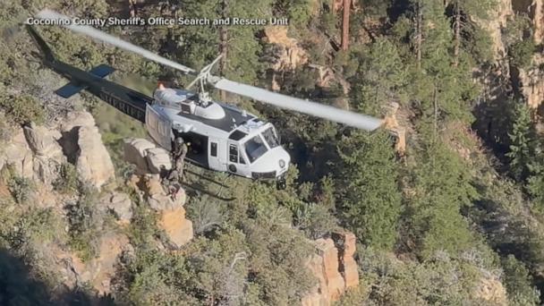 Missing hiker airlifted from Sedona canyon