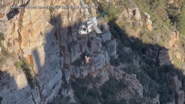 Missing hiker airlifted from Sedona canyon