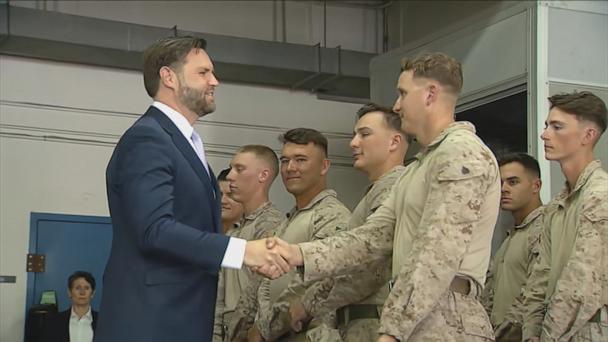VP Vance meets with Marines in LA amid ongoing protests