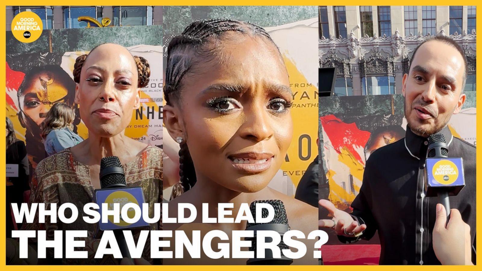 The stars of Marvel's latest addition to the MCU choose who they think should hold the mantle of leading the Avengers.