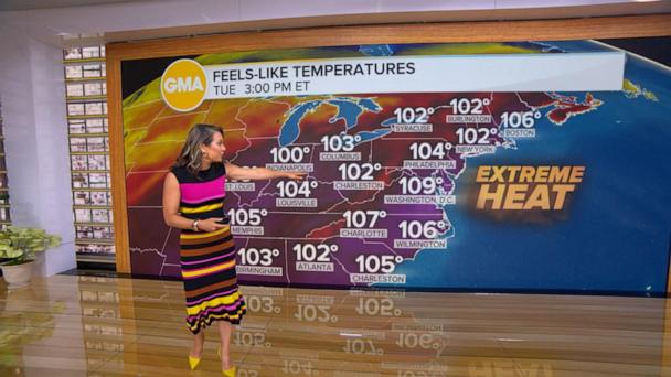 Triple-digit temperatures expected in several major US cities