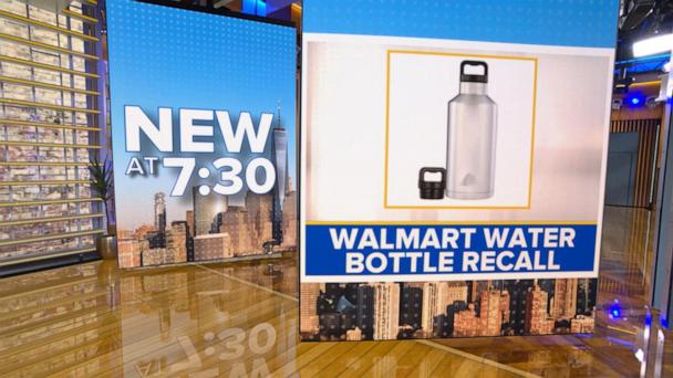Walmart recalls thousands of water bottles due to injury hazard