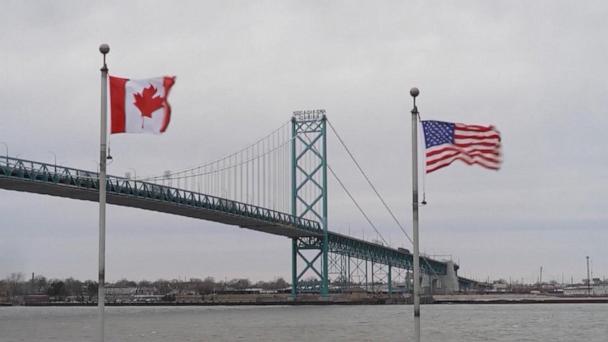 Trump threatens 35% tariffs on Canada