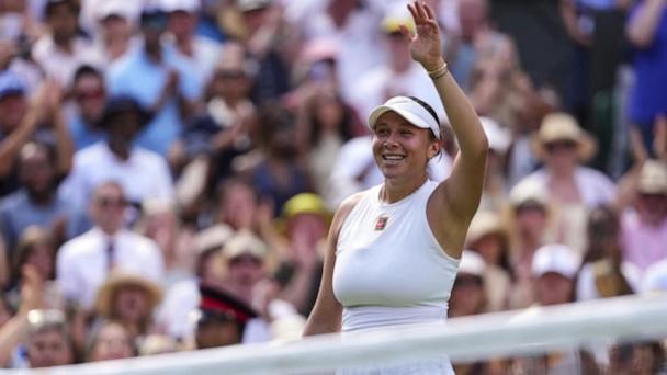American Amanda Anisimova advances to Wimbledon finals