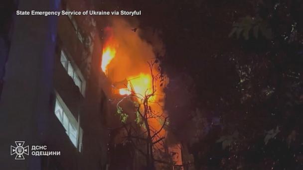Russia attacks Ukraine with more than 300 drones and missiles