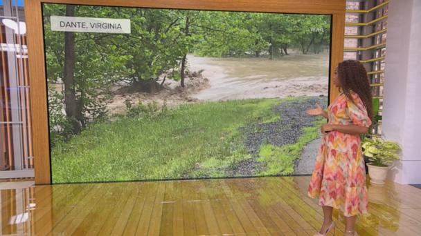 Gulf moisture fuels flood threat for eastern US