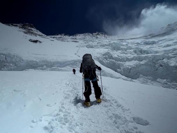 American climber speaks out after history-making ski down Mount