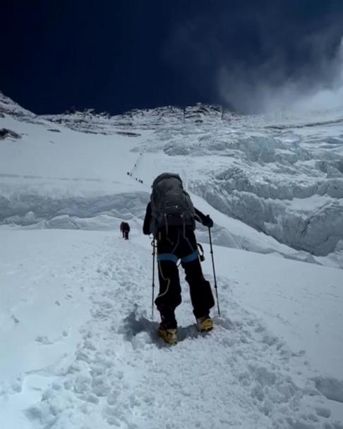 American climber speaks out after history-making ski down Mount