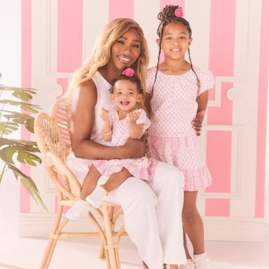 PHOTO: Serena Williams has debuted her first-ever children's collection with Janie and Jack.