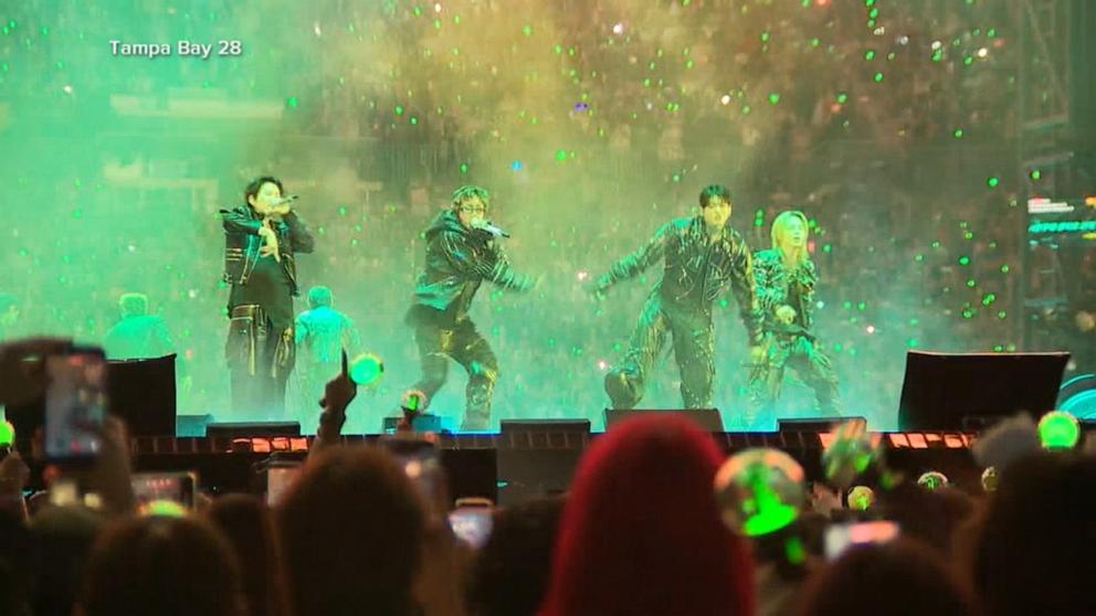 VIDEO: BTS kicks off US tour in Tampa
