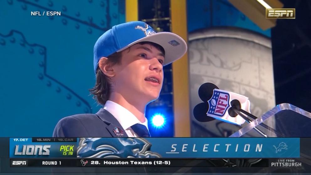 VIDEO: Make-A-Wish, Disney grant kids’ wishes at NFL Draft