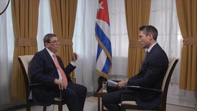 Cuba's foreign minister speaks with ABC News