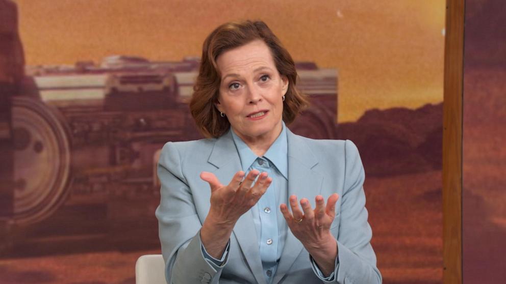 Sigourney Weaver talks 'The Mandalorian and Grogu'