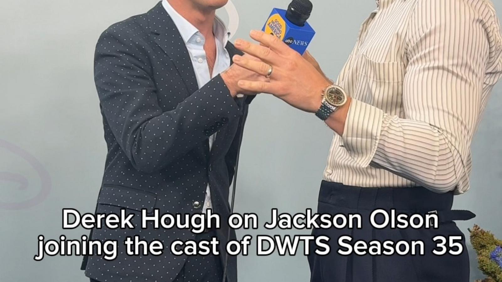 Derek Hough on Jackson Olson joining 'Dancing with the Stars'