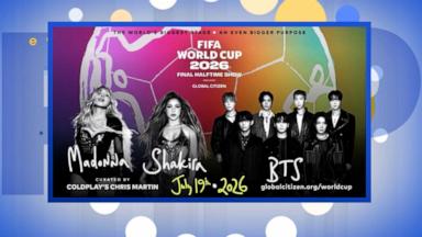 VIDEO: Stars to take center stage at 2026 FIFA World Cup