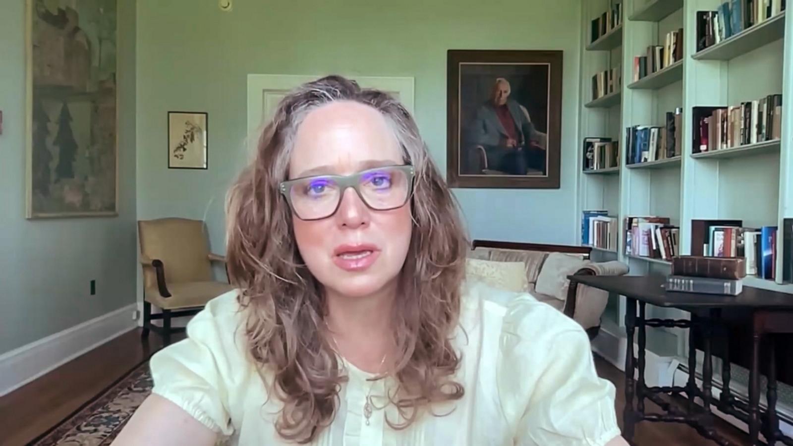 PHOTO: Author Caitlin Shetterly in an interview that aired on "Good Morning America" on May 21, 2026.