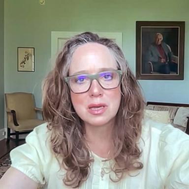 PHOTO: Author Caitlin Shetterly in an interview that aired on "Good Morning America" on May 21, 2026.