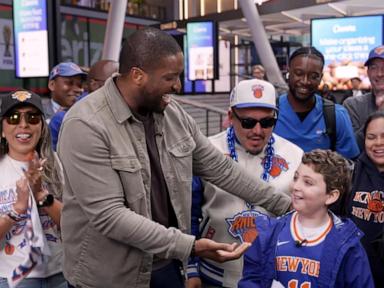 WATCH:  Knicks fan surprised with tickets to Game 2