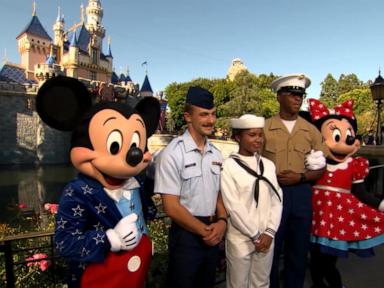 WATCH:  Celebrating Fleet Week at Disneyland