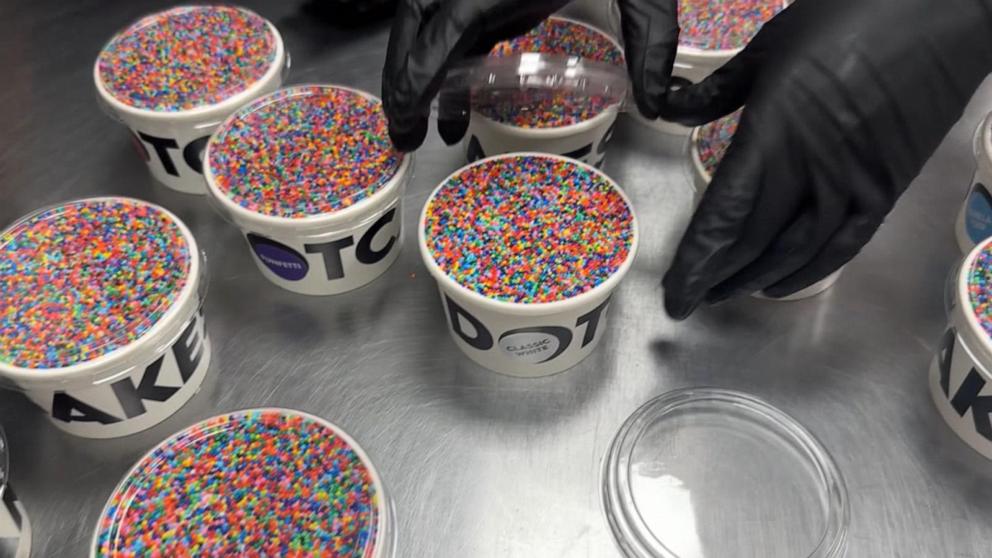 VIDEO: Digging into the 'dot cake' obsession