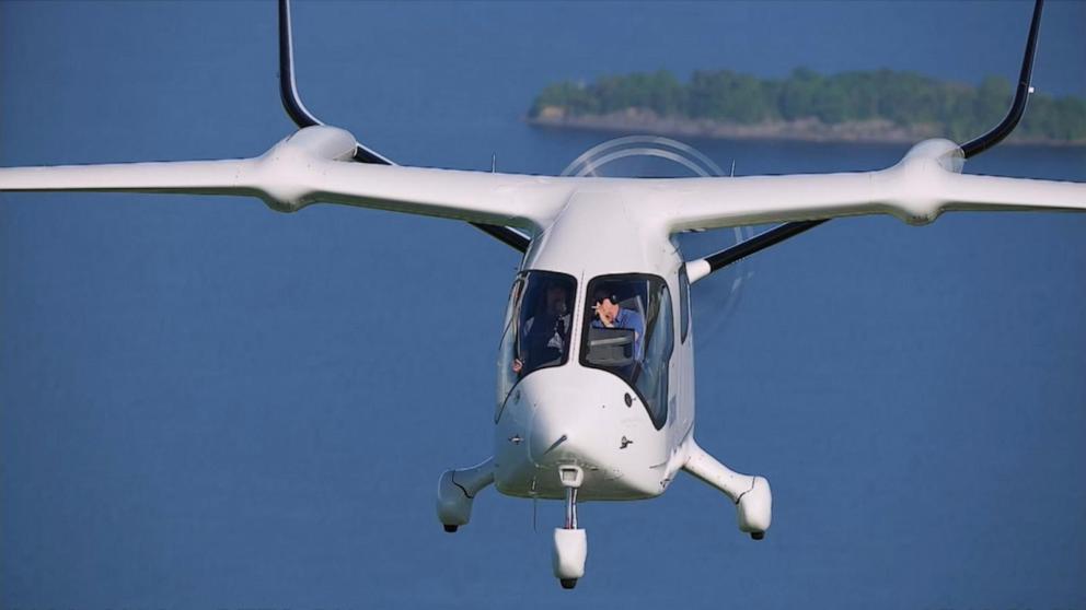VIDEO: On board the 1st electric plane