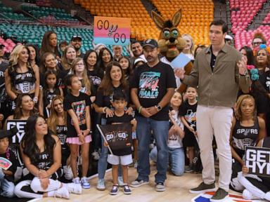 WATCH:  Spurs’ super fans surprised with NBA Finals tickets